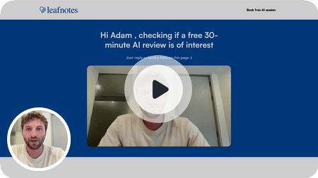 Preview of the landing page's intro video